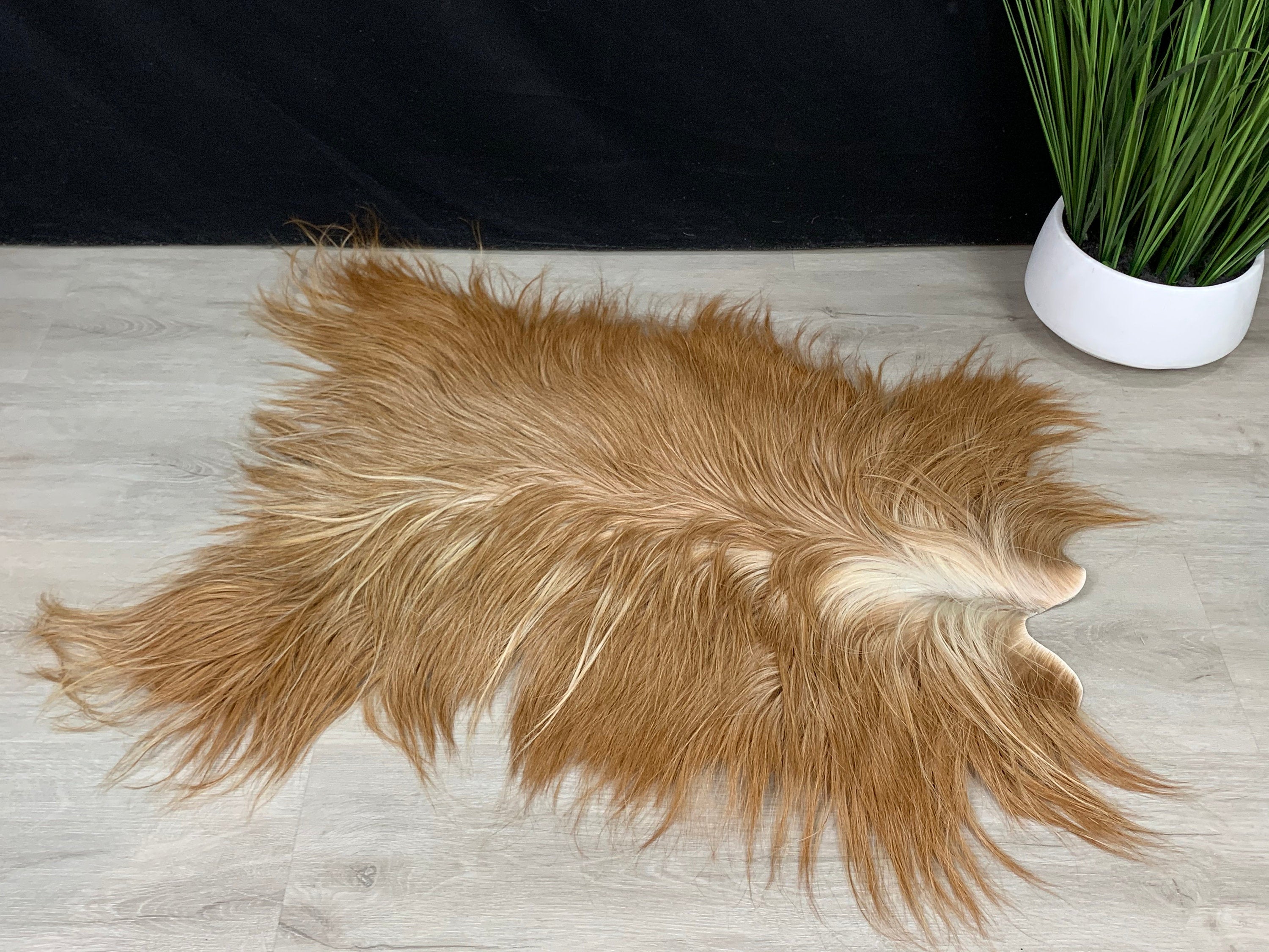 Goat Rug Pelt Hide, Real Goat Skin Rug, Genuine Natural Goat Hide