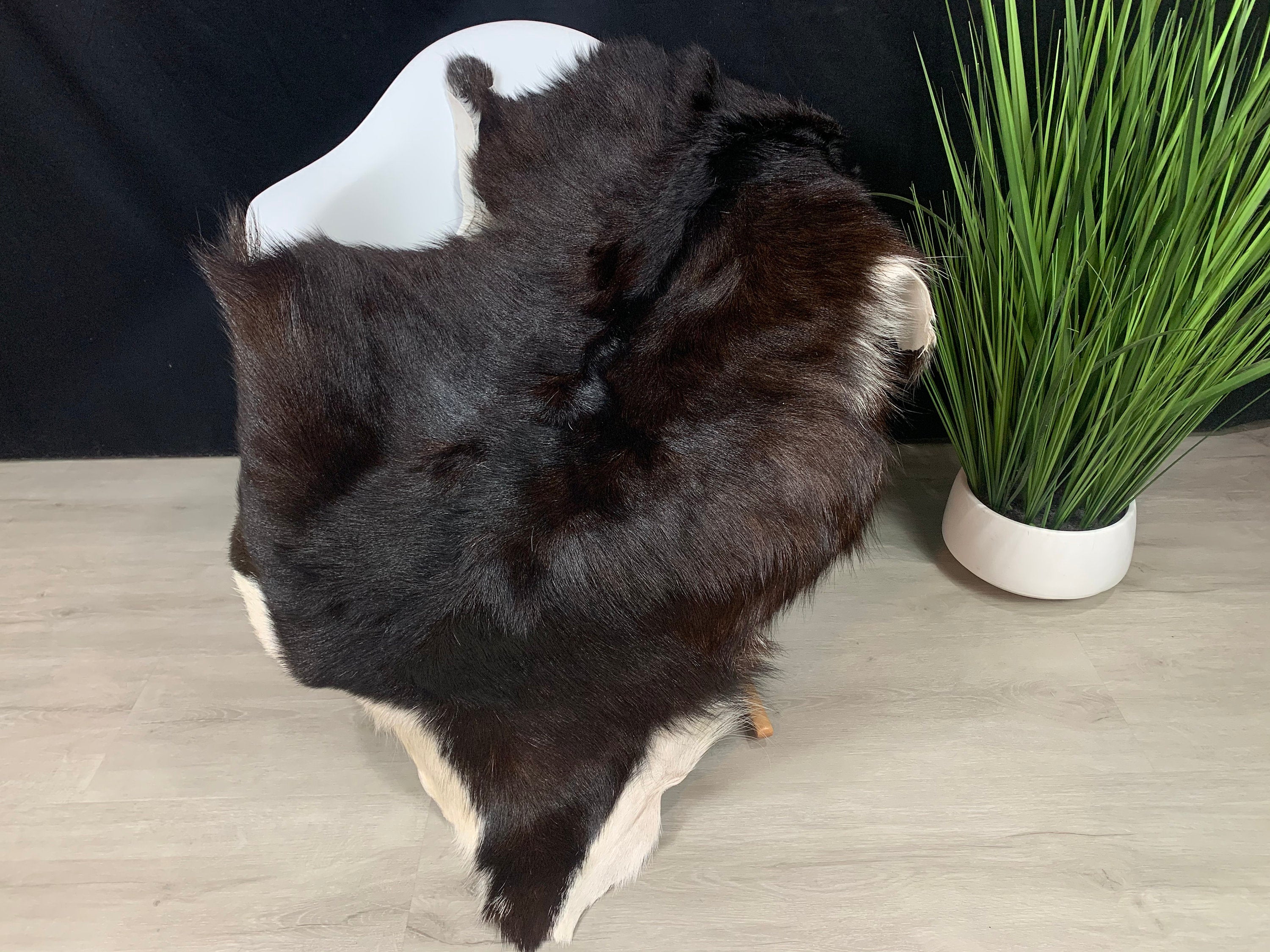 Large Goat Rug Pelt Hide, Real Goat Skin Rug, Genuine Natural Goat Hide