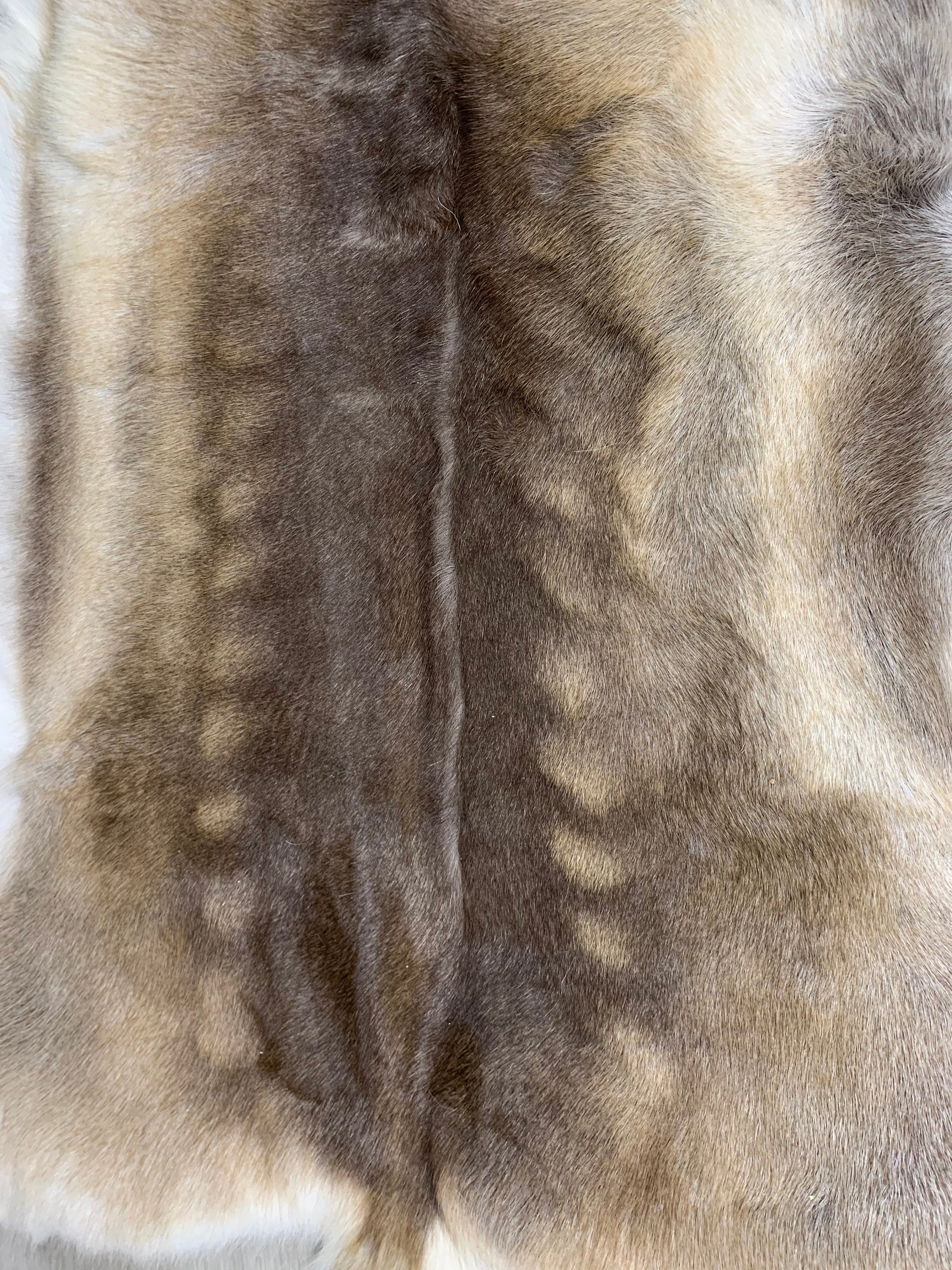 Large GENUINE Scandinavian Reindeer Hide * Exclusive Reindeer skin rug hide pelt throw 56